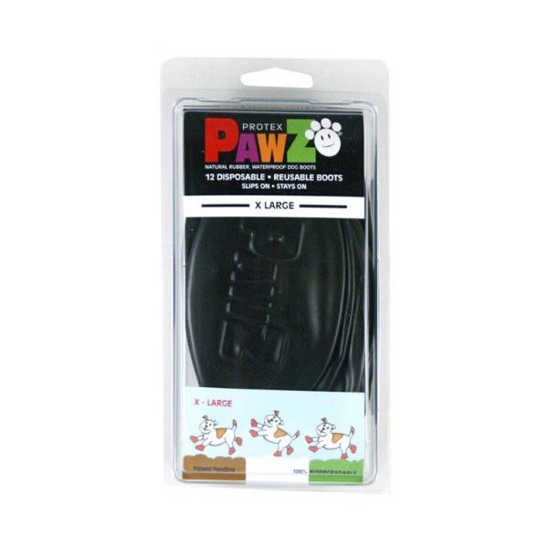 Bottes Pawz L Noir x 12