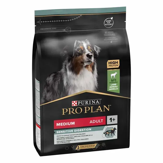 Medium Adult Sensitive Digestion - Riche en Agneau (14 kg) - Pro Plan