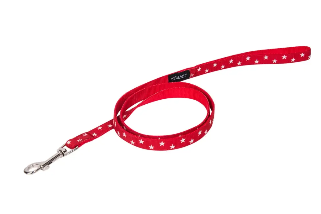 [9756_17485] Laisse Star rouge (Taille 3) - Wouapy