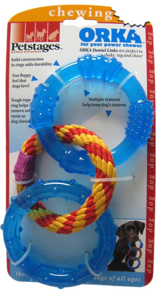 Jouet Orka Dental Links - Petstages