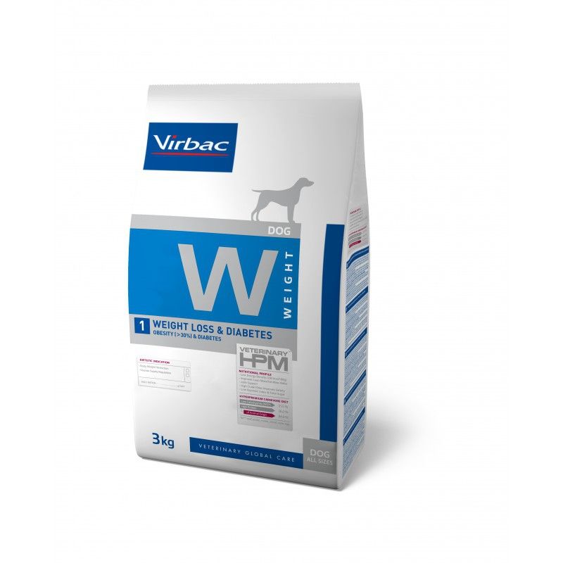 [9785_17533] Veterinary HPM Weight loss & diabetes (12 kg) - Virbac HPM Veterinary