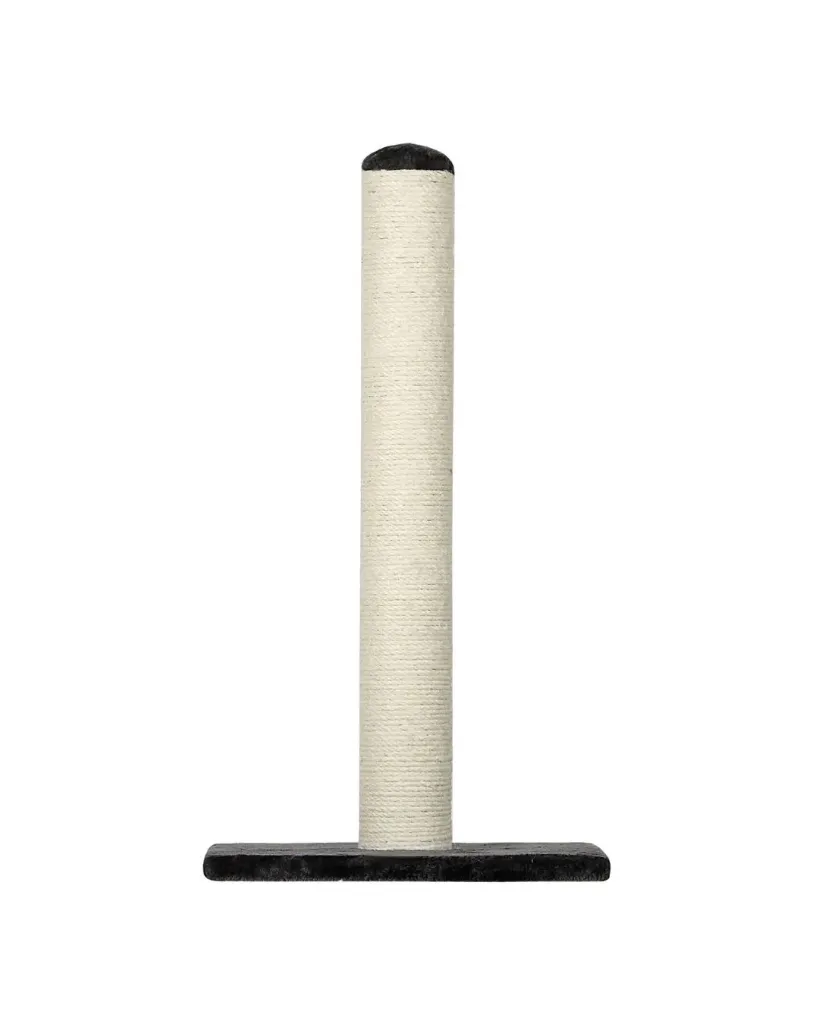 Arbre à chats Tigrou socle + tube anthracite (64 cm) - Wouapy
