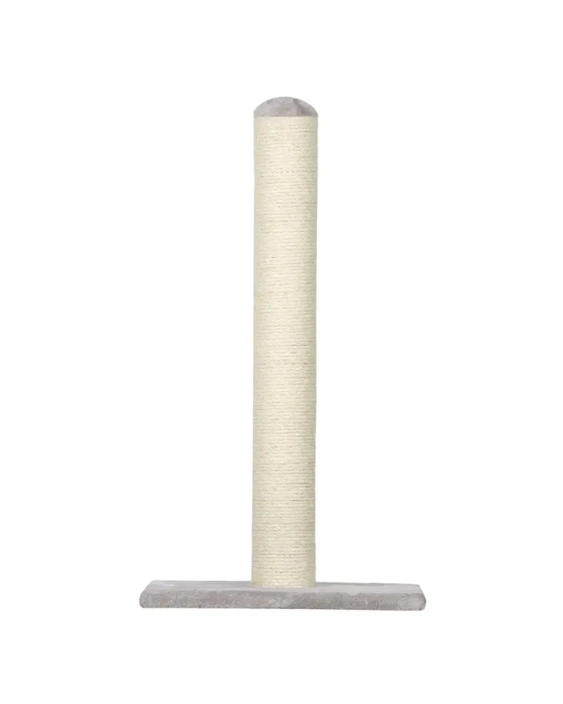 Arbre à chats Tigrou socle + tube gris (64 cm) - Wouapy