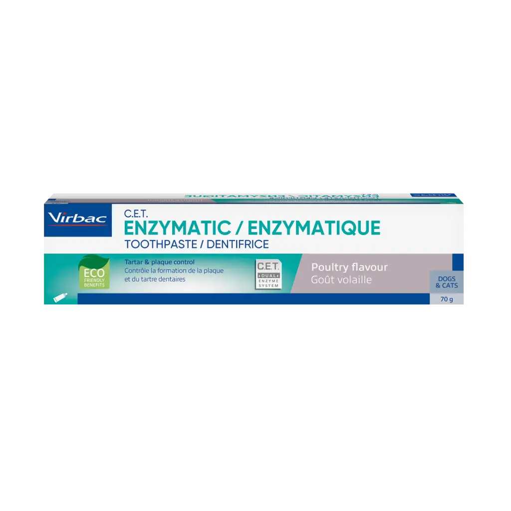 Dentifrice Enzymatique goût poulet (70 g) - Virbac