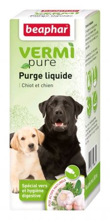 VermiPure pour chiot et chien taille standard (50 ml) - Beaphar