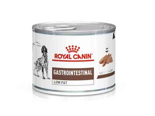 Dog Gastro Intest Low Fat (12 boîtes 200 g) - Royal Canin Veterinary