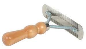 Peigne rateau double
