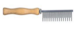 Peigne Moulting dents alternées 17 cm