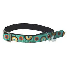 [56094-001] Collier chat sublime psyché turquoise - Wouapy