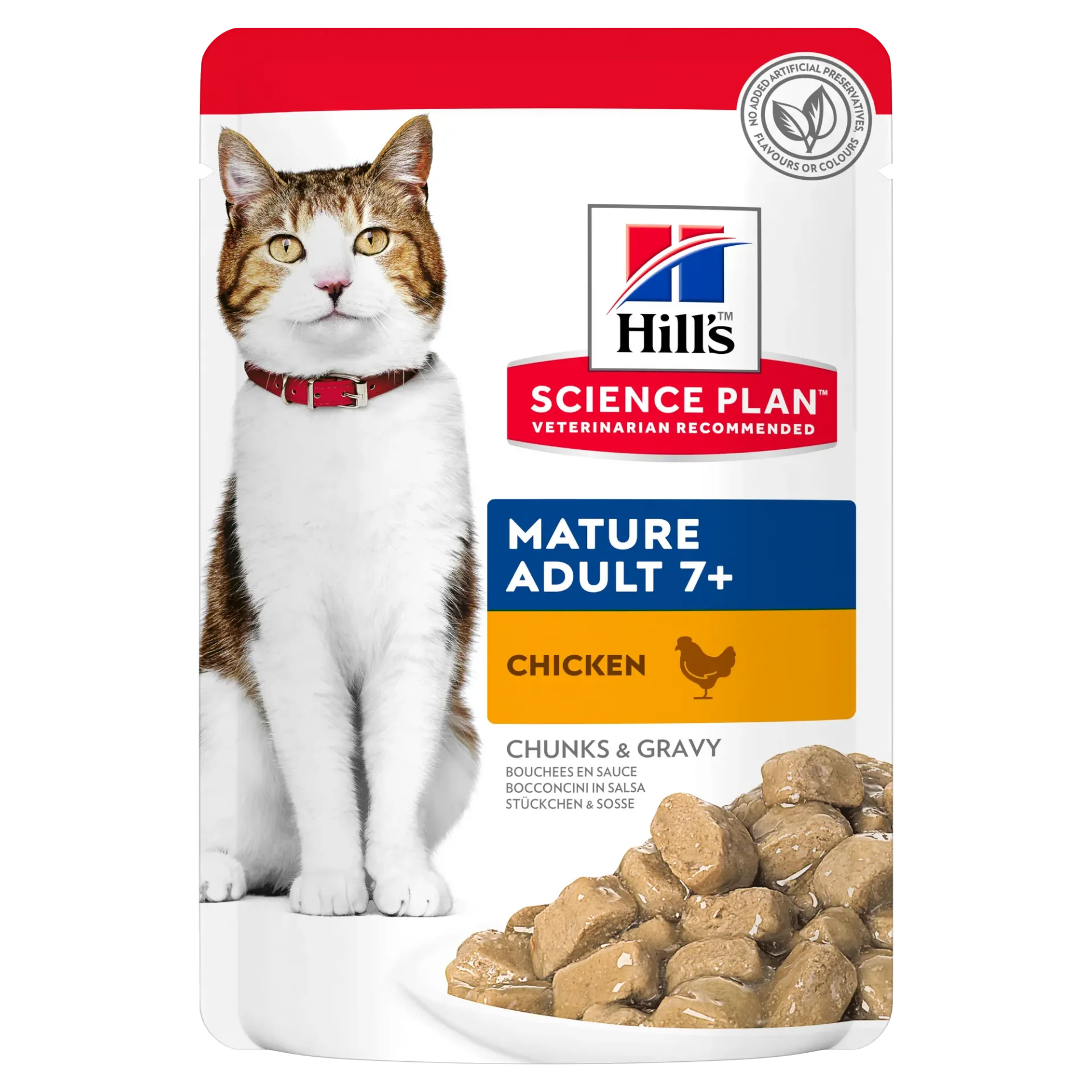 Feline mature adult poulet sachet repas (85 g) - Hill's