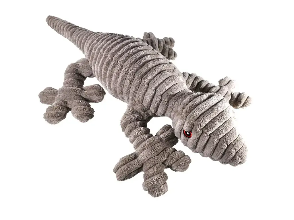 [J25020004] Jouet chien peluche gecko 82 cm (XXL) - Vadigran