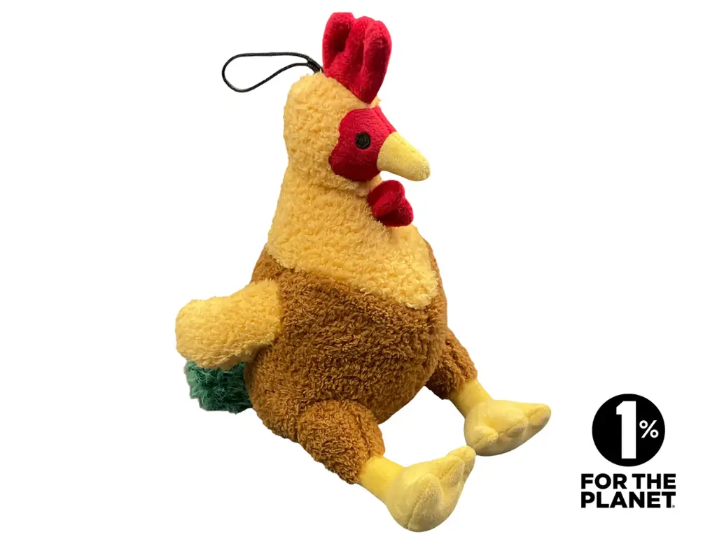 Peluche Crock Buddy poulet (24 cm) - Vadigran