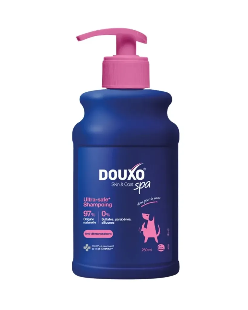 [J25020088] Ultra-safe shampoing anti-démangeaisons (250 ml) - Douxo
