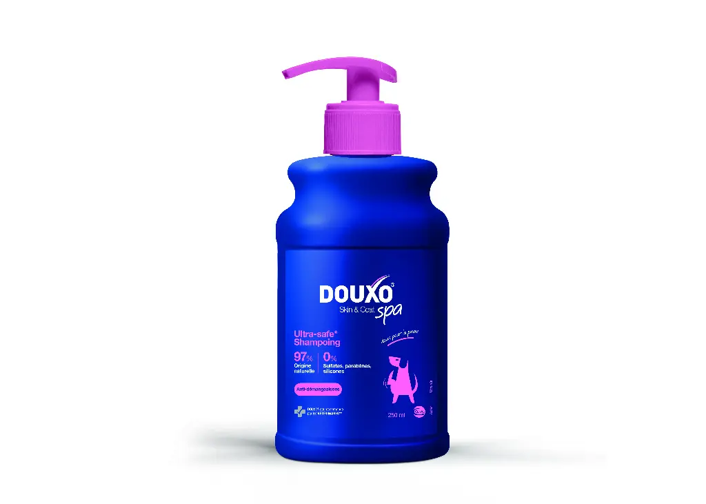[J25020088] Ultra-safe shampoing anti-démangeaisons (250 ml) - Douxo
