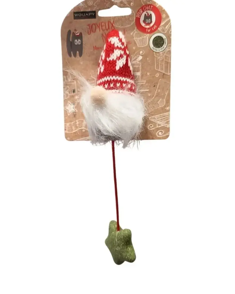 Gnome de noël 2 en 1 avec étoile - Brandy