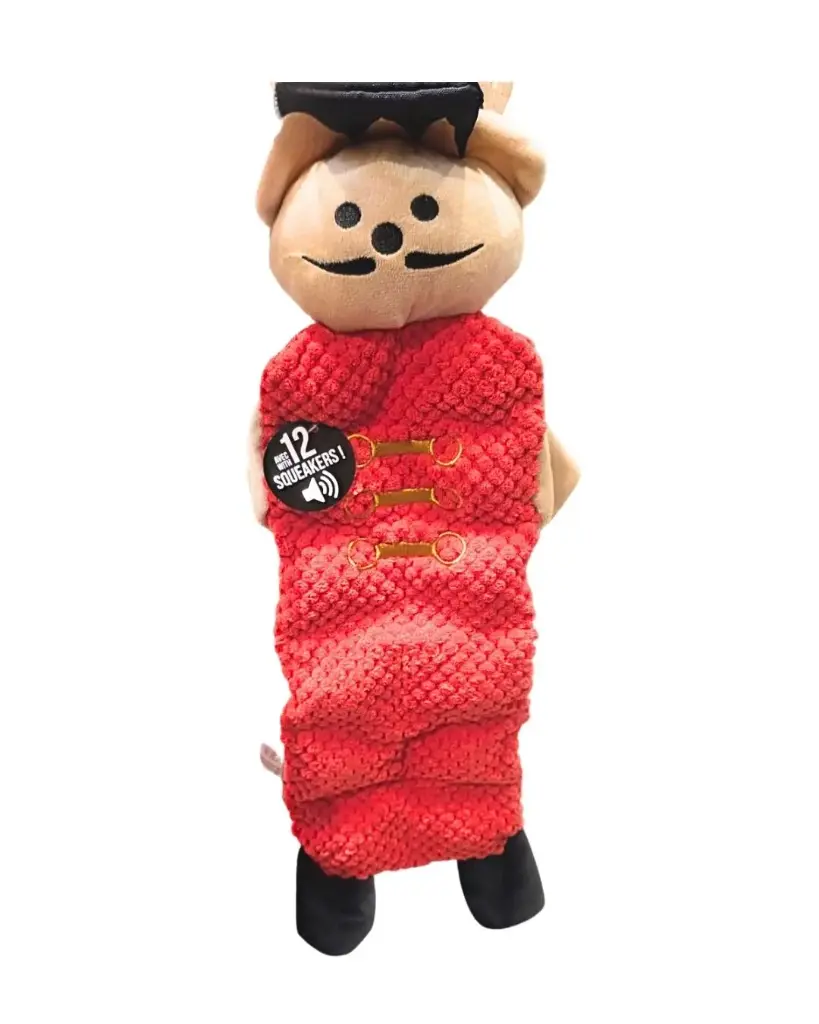 [J25030031] Ours casse-noisette peluche noël - Wouapy