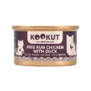 Poulet avec canard pour chat - Filets (70 g) - Kookut
