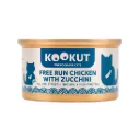 Poulet avec courgette pour chat - Filets (70 g) - Kookut