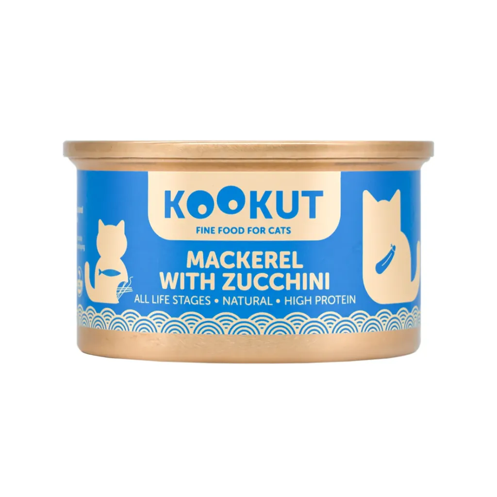 [J25030090] Maquereau avec courgette - Filets (70 g) - Kookut