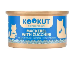 Maquereau avec courgette - Filets (70 g) - Kookut