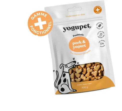 [J25030104] Tender snack porc chien (100 g) - Yogupet