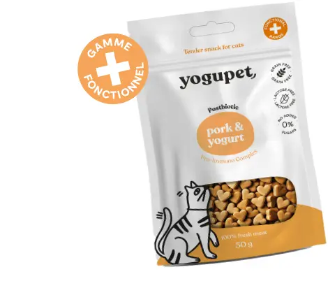 [J25030106] Tender snack porc chat (50 g) - Yogupet
