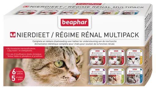 [J25030129] Régime rénal multipack (6 x 100 g) - Beaphar