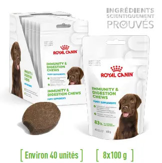 [J25030148] Supplément pour chiot immunité & digestion (sachet 100 g) - Royal Canin