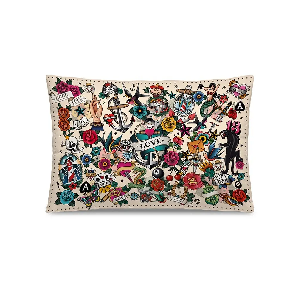 [J25040012] Coussin rectangulaire - Podevache