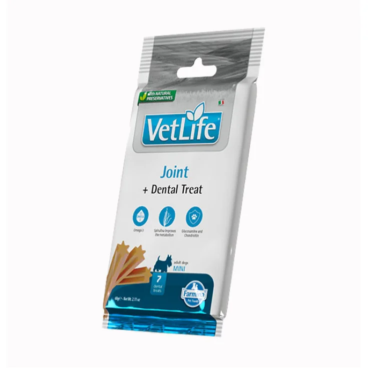[J25040014] Dental Treat Vet Joint Chien adulte Mini (60 g) - Farmina