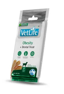 [J25040039] Dental Treat Vet Obésité Chien adulte Medium/Maxi (110 g) - Farmina