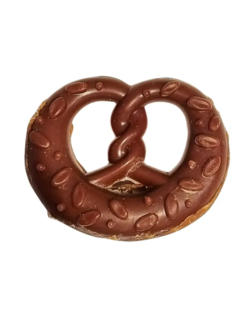 [J25040135] Bretzel poulet et fraise pour chien (45 g) - Bubimex