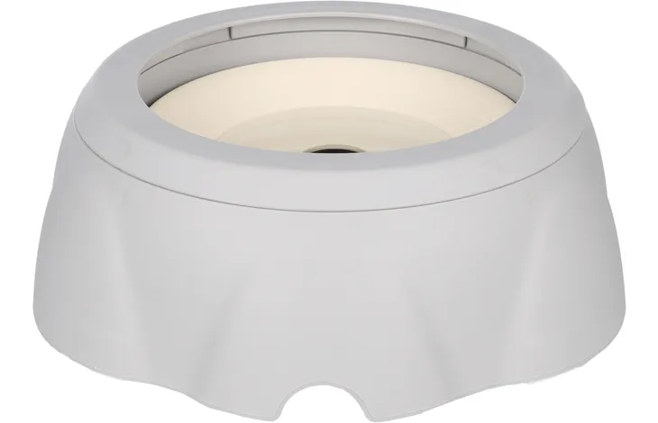 [J25050008] Gamelle d’eau anti-éclaboussure gris - Flamingo