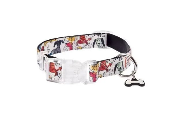 Collier chien naifs - Ferribiella