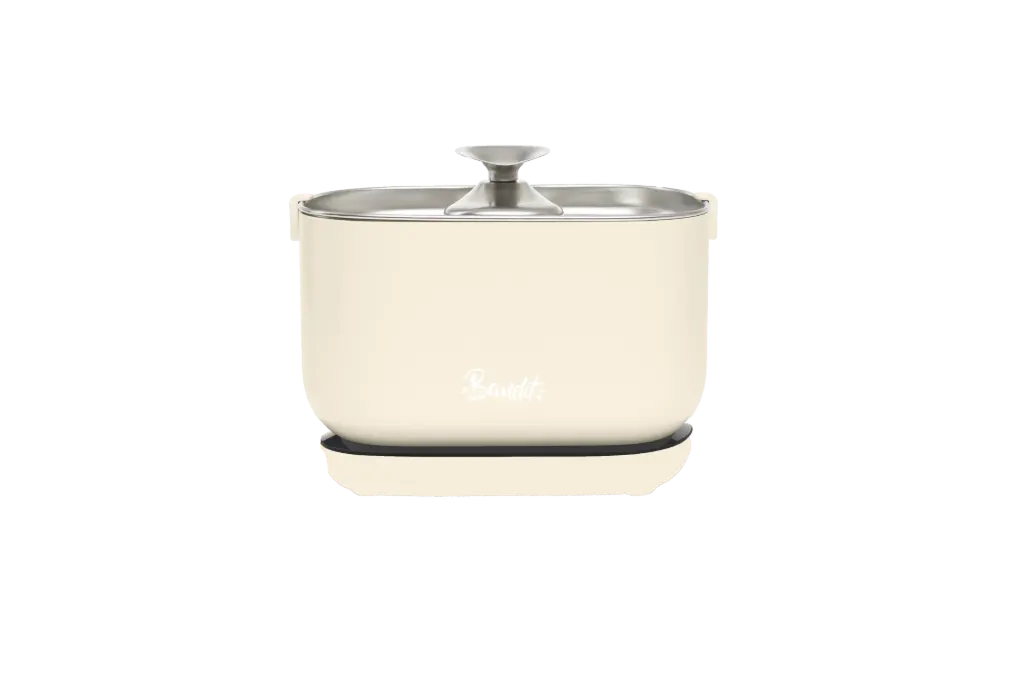 [J25050101] Fontaine à eau sans fil crème - Bandit