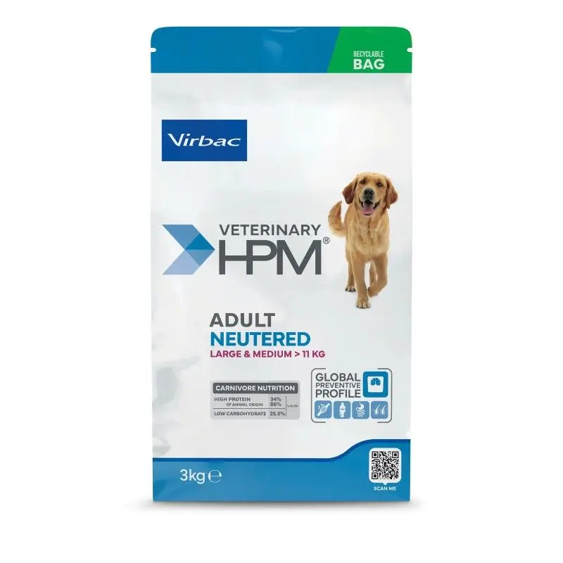 [J25050299] Adult Neutered Dog Large & Medium (3 kg) - Virbac