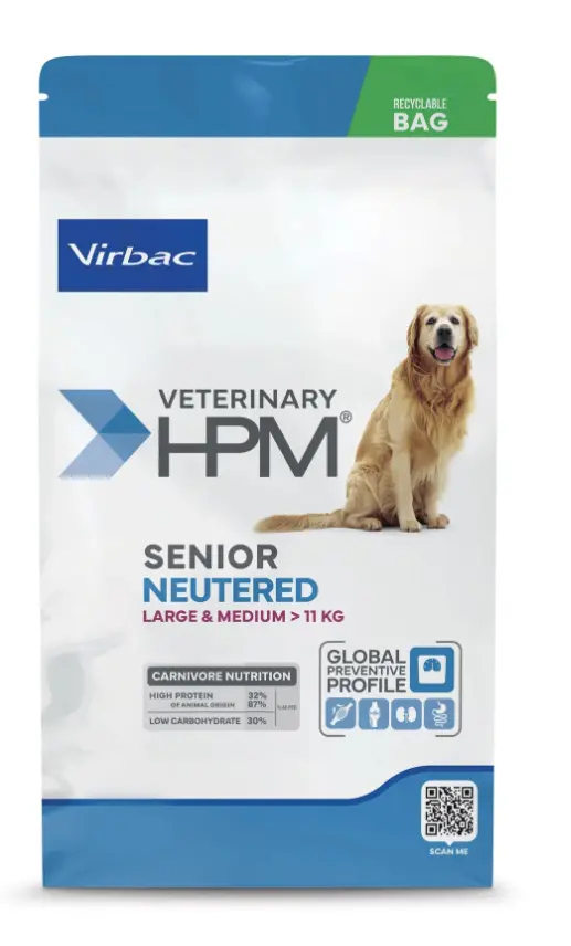Senior Neutered Dog Large & Medium (3 kg) - Virbac