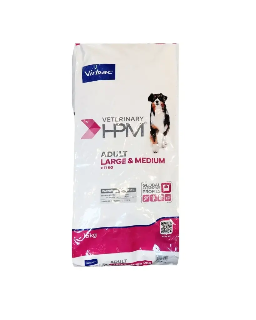 [J25050313] Dog adult Large & Medium (16 kg) - Virbac