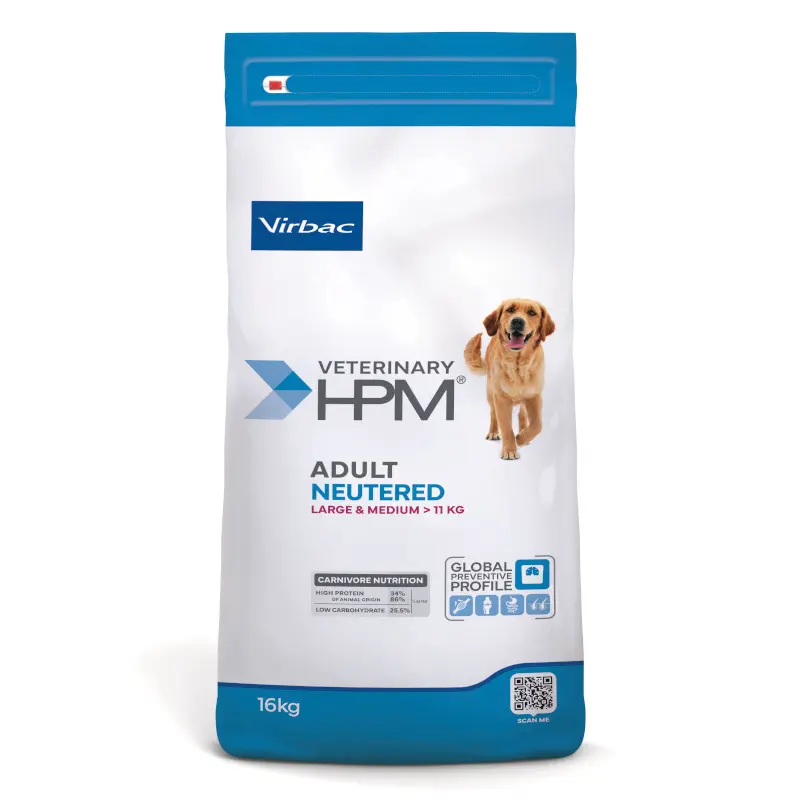 Adult Neutered Dog Large & Medium (16 kg) - Virbac