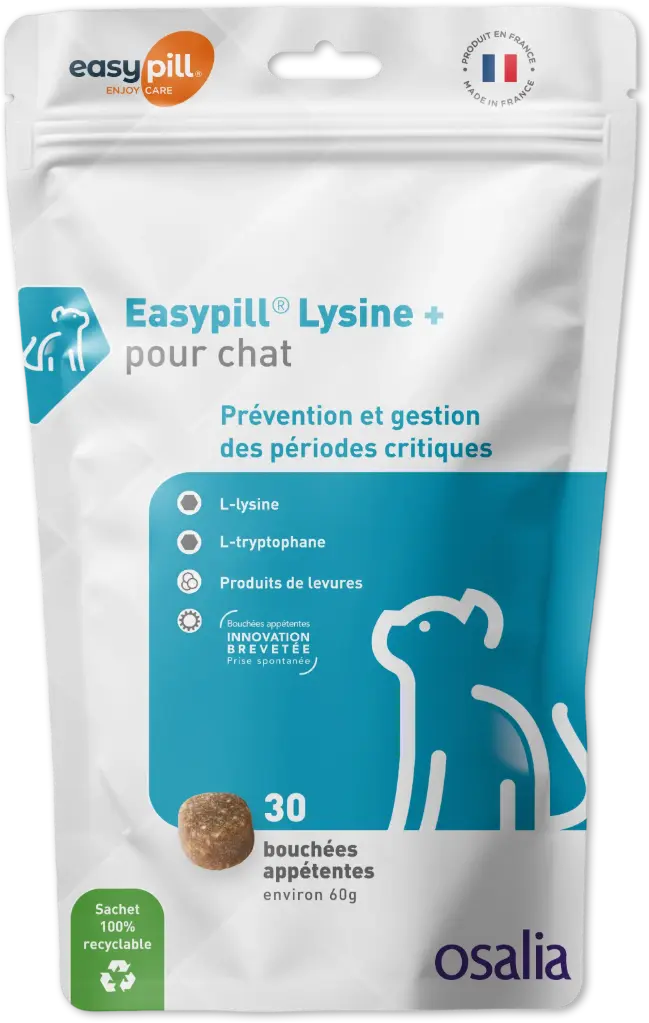 [J25060017] Easypill Lysine + pour chat - Osalia