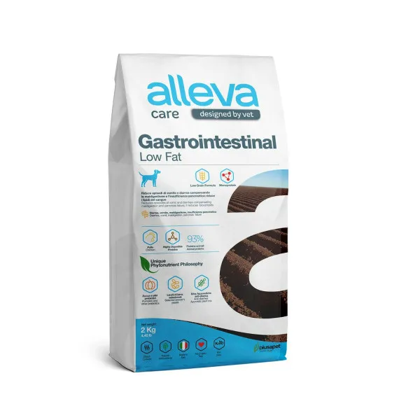 Gastrointestinal Low Fat Chien (2 kg) - Alleva
