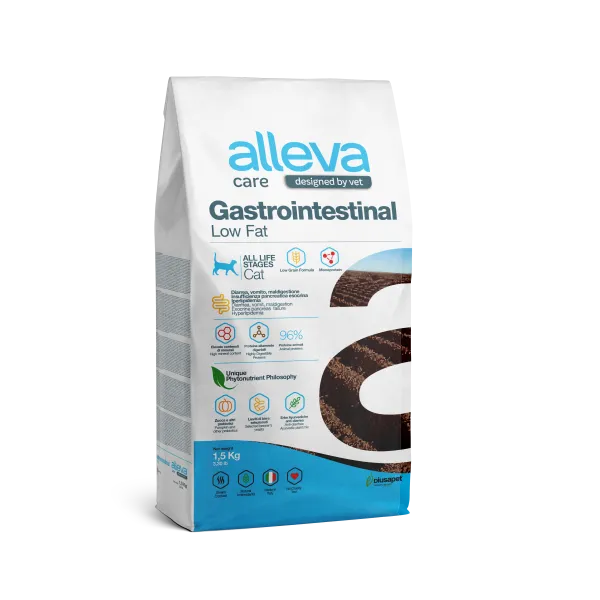 [J25060143] Gastrointestinal Low Fat Chat (1.5 kg) - Alleva