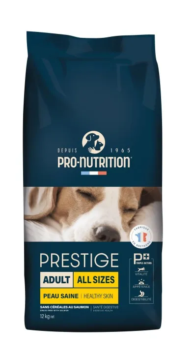 [J25070041] Prestige chien Peau saine - Saumon (12 kg) - Pro-Nutrition