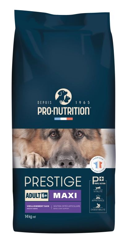 [J25070050] Prestige Chien 6+ Maxi (14 kg) - Pro-Nutrition