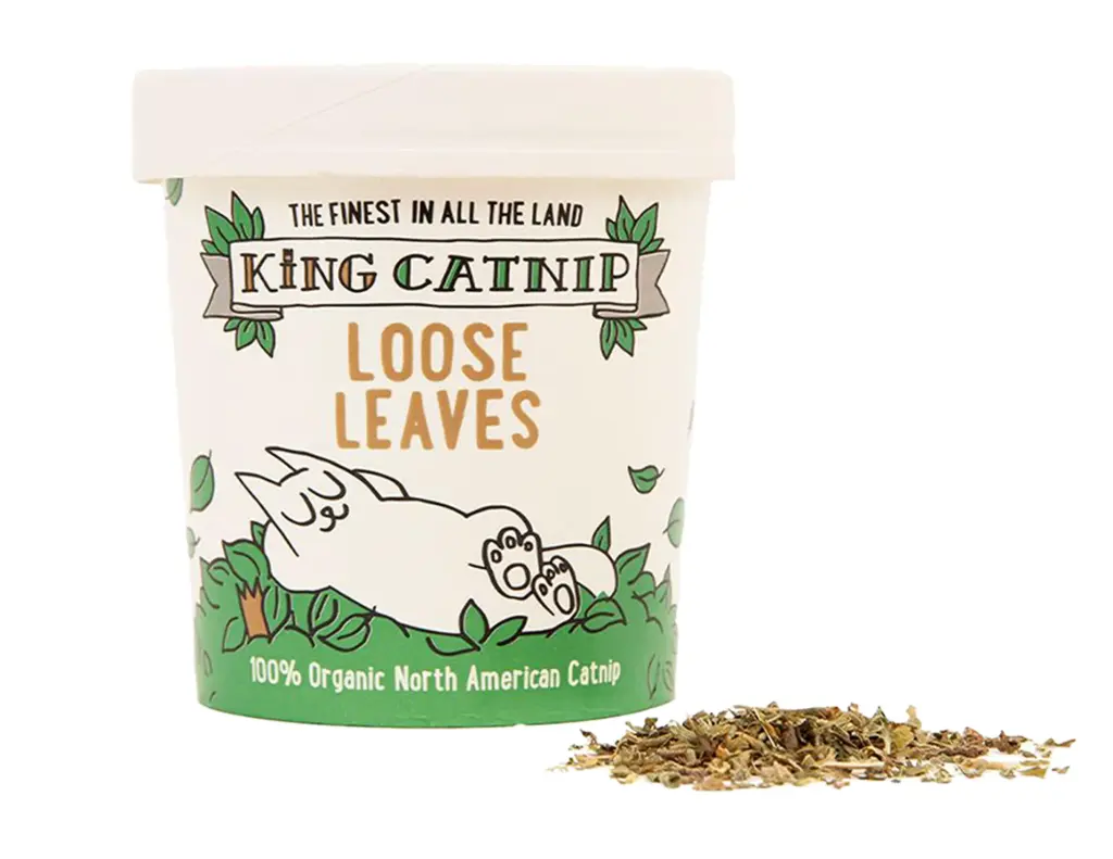 Feuilles d'herbe à chat (400 ml) - King Catnip