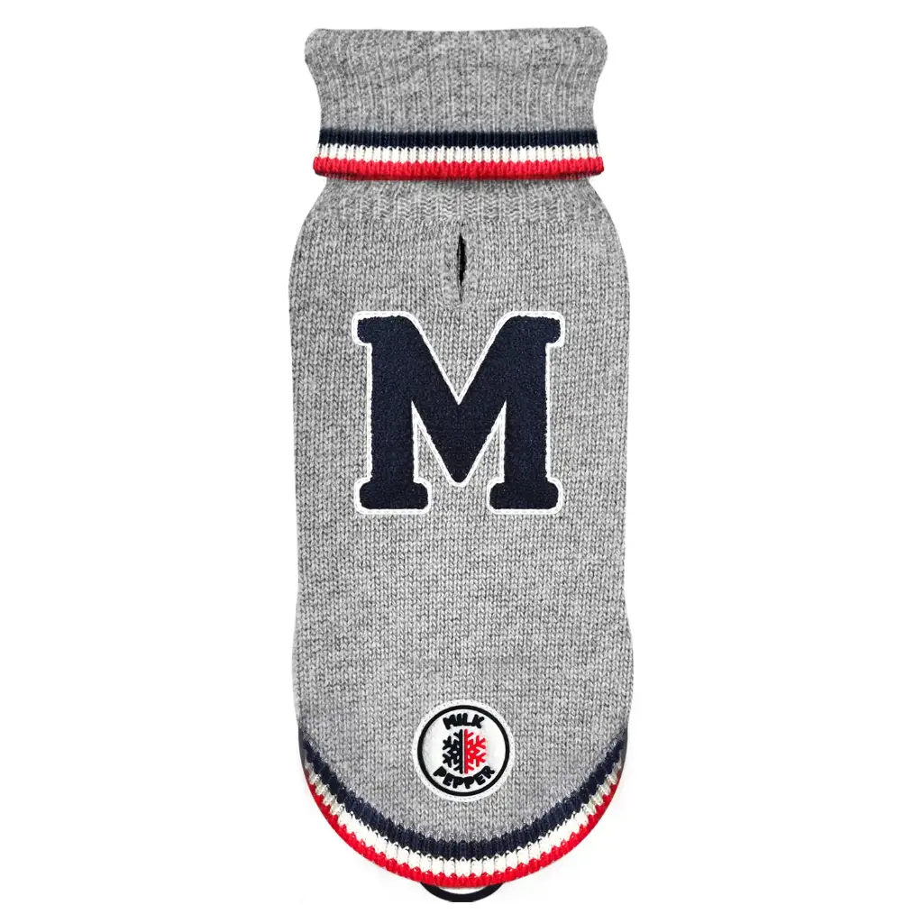 [J25080169] Pull "M" Martin - Milk&Pepper (26 cm)