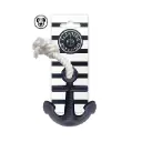 Jouet chien Big Anchor bleu marine (13cm) - Milk&Pepper