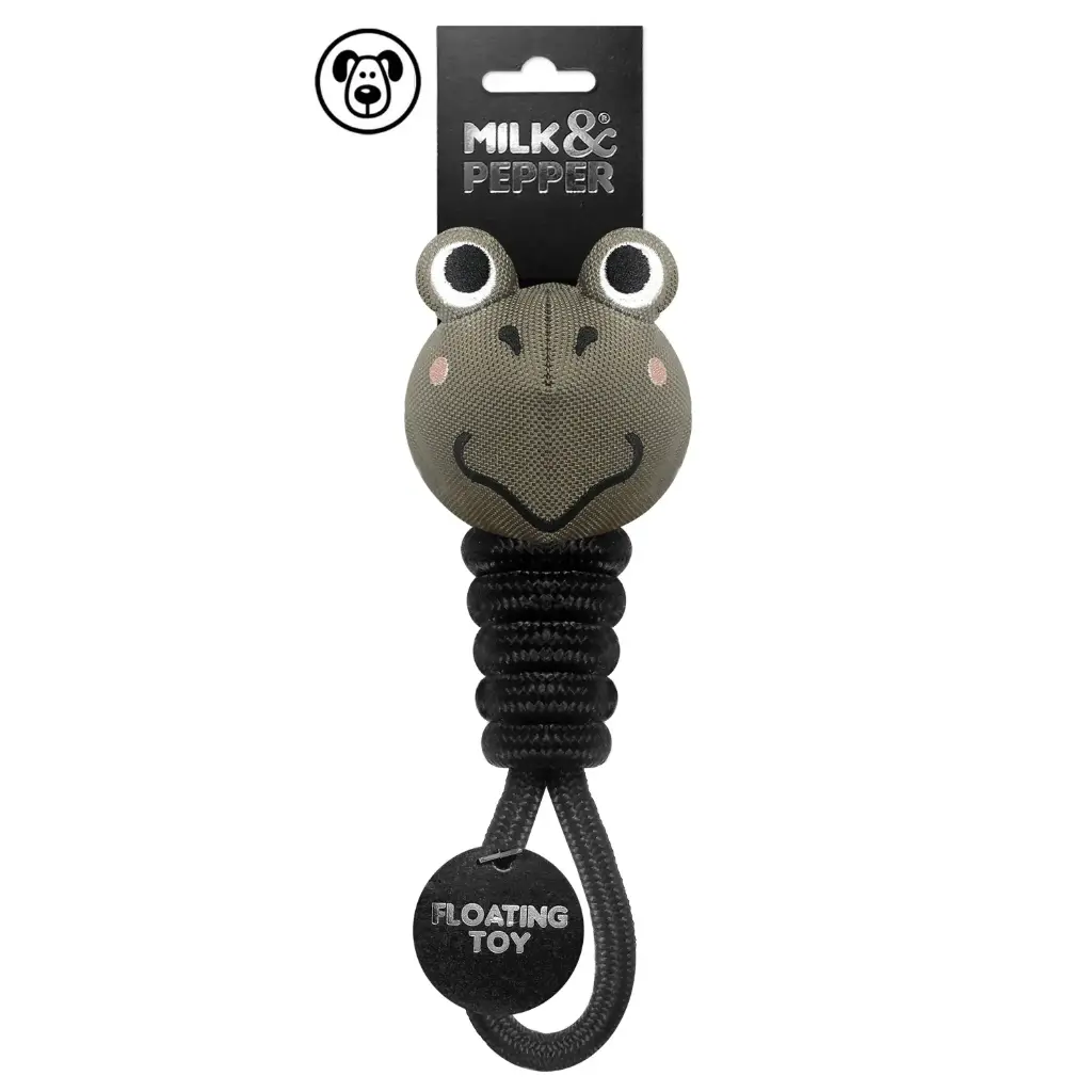 Jouet chien flottant grenouille Frog - Milk&Pepper