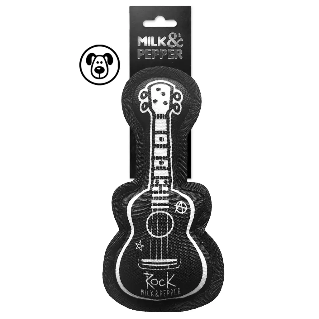Peluche chien Guitare - Milk&Pepper