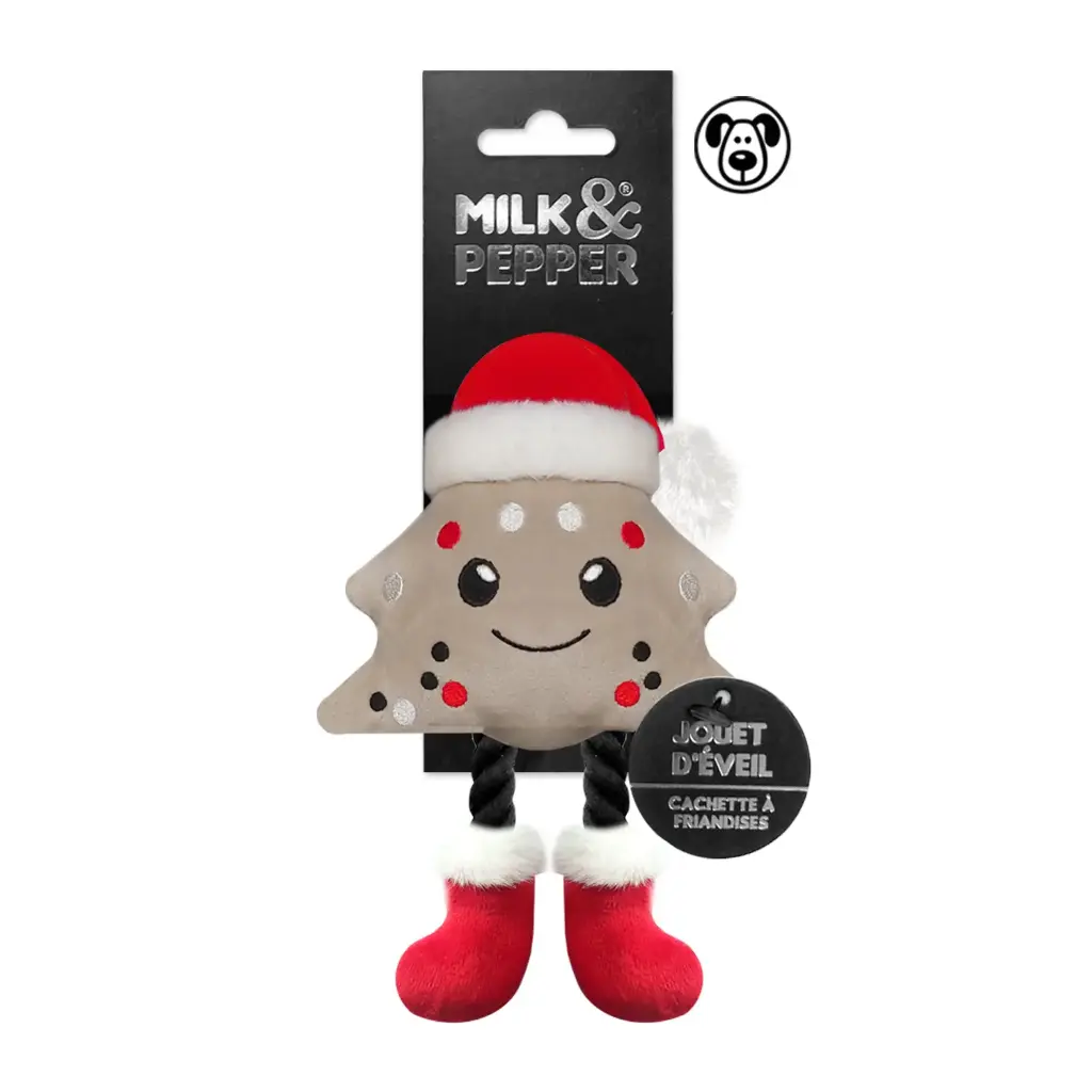Small Cooky sapin de Noël jouet chien - Milk&Pepper
